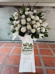Condolence Flower Wreath